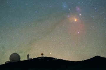 Звездное небо. Фото: скриншот YouTube-видео