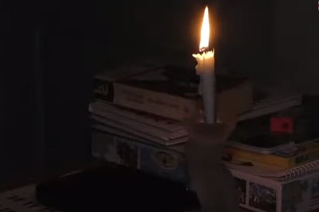 Свеча. Фото: скриншот YouTube-видео