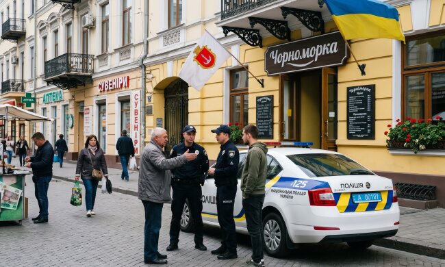 Одеса ресторан поліція Дерибасівська
