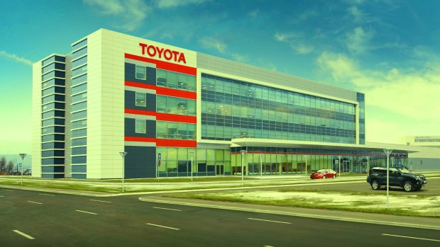 Офис Toyota, фото: Vestnik.az
