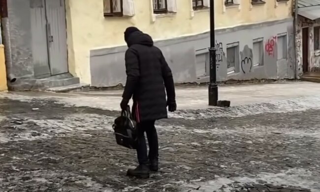 Гололед. Фото: скриншот YouTube-видео