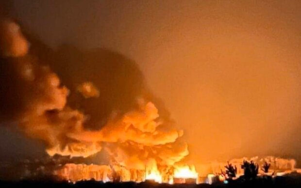 Пожежа у Брянській області. Фото: скріншот YouTube-відео