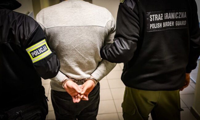 В Польщі масово затримують мігрантів з України. Фото: Поліція Польщі