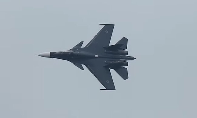 Винищувач Су-30СМ. Фото: скріншот YouTube-відео