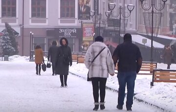 Погода в Украине зимой. Фото: скриншот YouTube-видео
