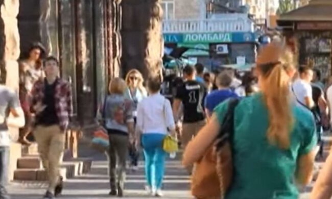 Население Украины. Фото: скрин youtube