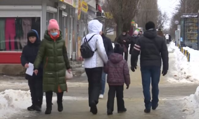 Погода в Украине зимой. Фото: скриншот YouTube-видео