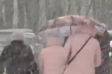 Зима в Украине. Фото: скриншот YouTube-видео