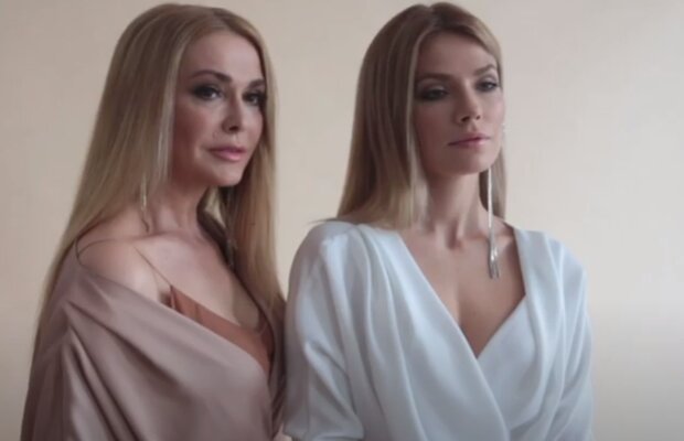 Ольга Сумська та Антоніна Паперна. Фото: скріншот YouTube-відео