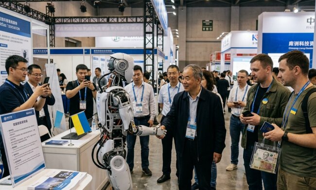 робот гуманоїд Китай виставка