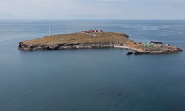 Острів Зміїний. Фото: скріншот YouTube-відео