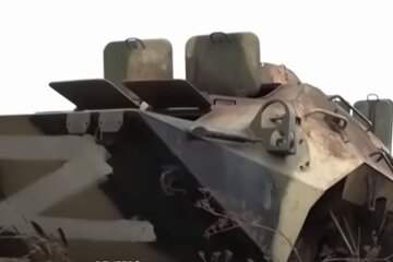 Техника российских оккупантов. Фото: скриншот YouTube-видео