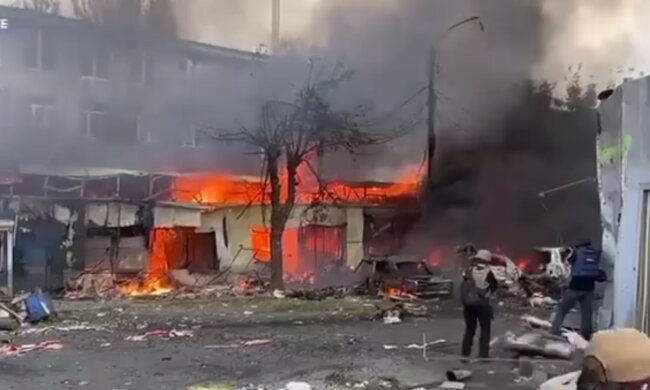 Удар по Константиновке. Фото: Telegram