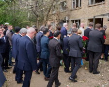 Будівля посольства США в Києві на тлі погроз рф