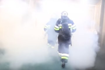 Пожар в ТЦ, фото: Скриншот YouTube