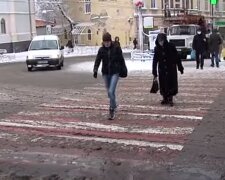 Сніг в Україні. Фото: скріншот YouTube-відео