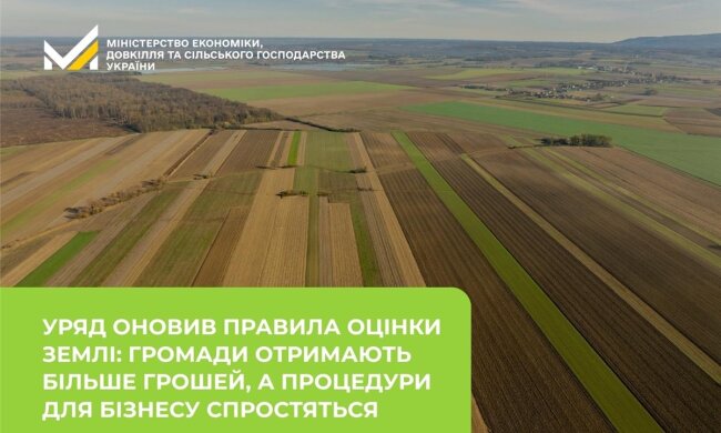 Заголовок постанови Кабміну про нормативну грошову оцінку земельних ділянок