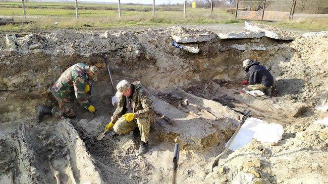 В 80-х годах захоронение преднамеренно закатали асфальтом
