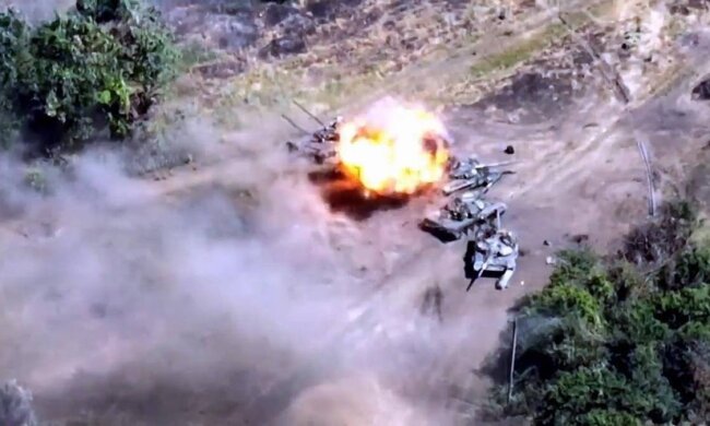 Розбита техніка окупанта. Фото: Генштаб ЗСУ