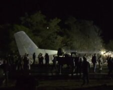 Крушение самолета под Харькова. Фото: Youtube