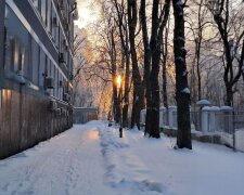 Зима, снігопад, мороз, ожеледиця. Фото: Стіна