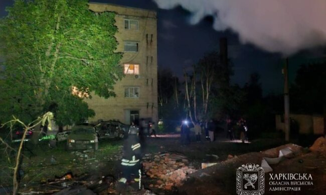 Наслідки обстрілу Харкова: пошкоджені будинки