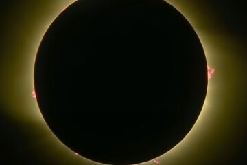 Солнечное затмение. Фото: youtube.com