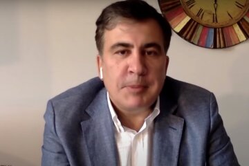 Михаил Саакашвили. Фото: "В гостях у Дмитрия Гордона", скрин
