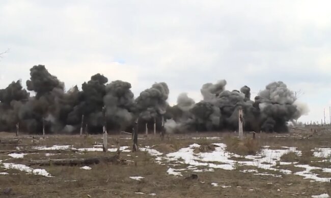 Розмінування. Фото: скріншот YouTube-відео