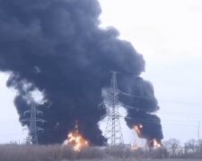 Пожар на нефтебазе рф. Фото: скриншот YouTube-видео