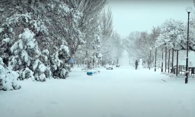 Зима. Фото: YouTube, скрин