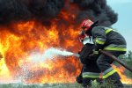 Видео с места событий: пассажирский автобус полностью сгорел на ходу