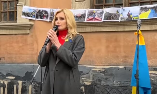 Ірина Федишин. Фото: скріншот YouTube-відео