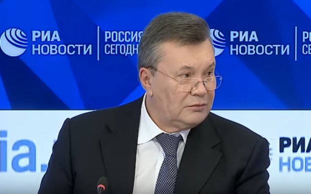 Янукович, скриншот YouTube