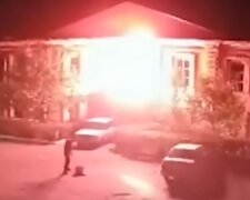 Пожар. Фото: скриншот Telegram-видео