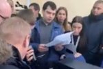 Обыски на «1+1», скриншот видео