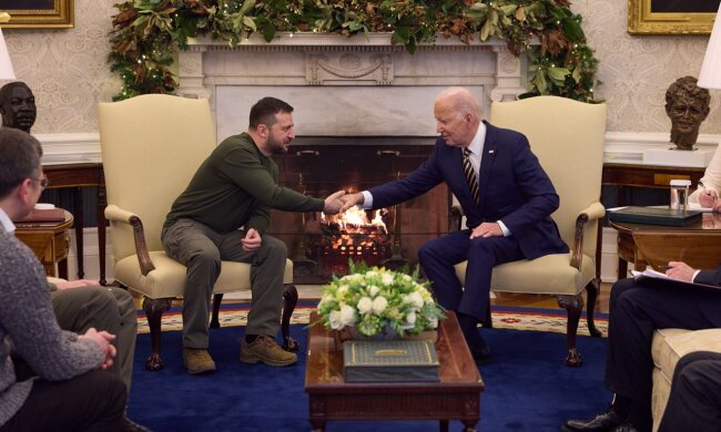 Зеленський та Байден. Фото: Telegram