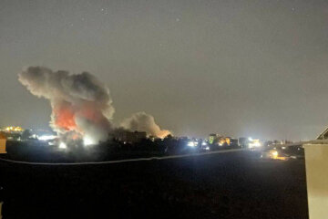 Вибух на росії. Фото: Telegram