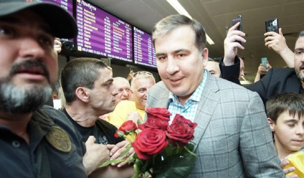 Первые слова Саакашвили в Киеве: он устроит украинцам «золотую жизнь»