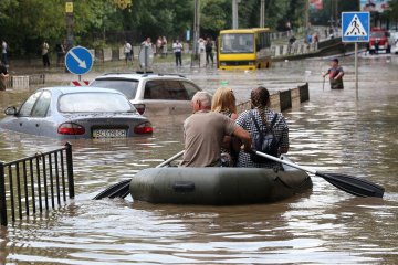 Потоп во Львове, фото: Голос Республики