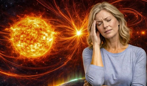 Геомагнітна буря, попередження. Фото: Telegram