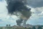 Пожар в Москве. Фото: скриншот YouTube