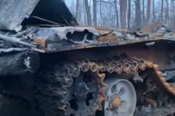 Разбитая техника рф. Фото: скриншот YouTube-видео