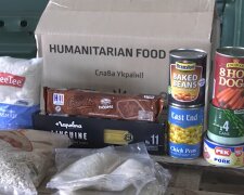 Гуманітарна допомога. Фото: скріншот YouTube-відео