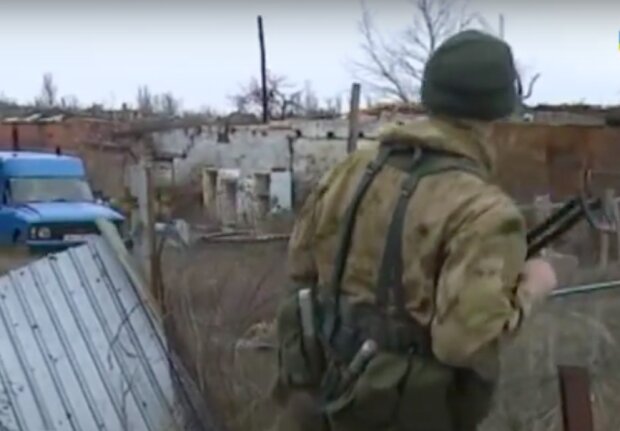 Украинский военный. Фото: скриншот YouTUbe