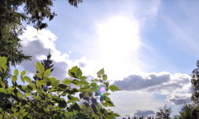 Погода в Украине. Фото: скриншот YouTube-видео.