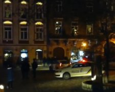 Во Львове ночью произошла массовая драка. Фото: YouTube