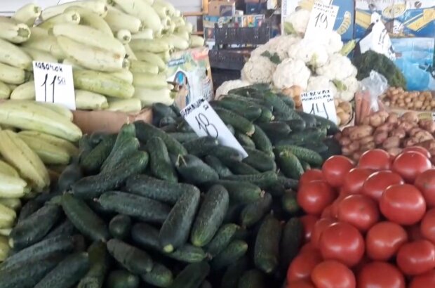 Овощной рынок. Фото: скриншот Youtube