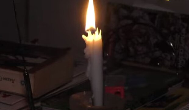 Свеча. Фото: скриншот YouTube-видео