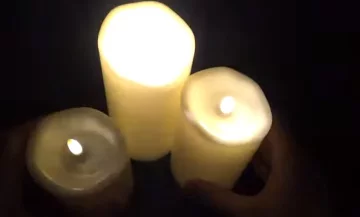 Свеча. Фото: скриншот YouTube-видео